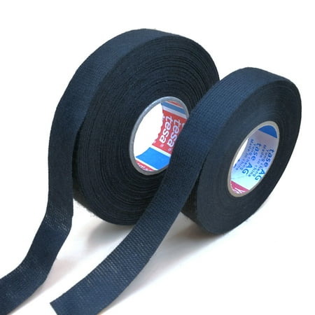 4 Rolls of TESA 51618 19mmx25m Cloth Fabric Tape Cable Looms Wiring Harness 4 Rolls of TESA 51618 19mmx25m Cloth Fabric Tape Cable Looms Wiring Harness